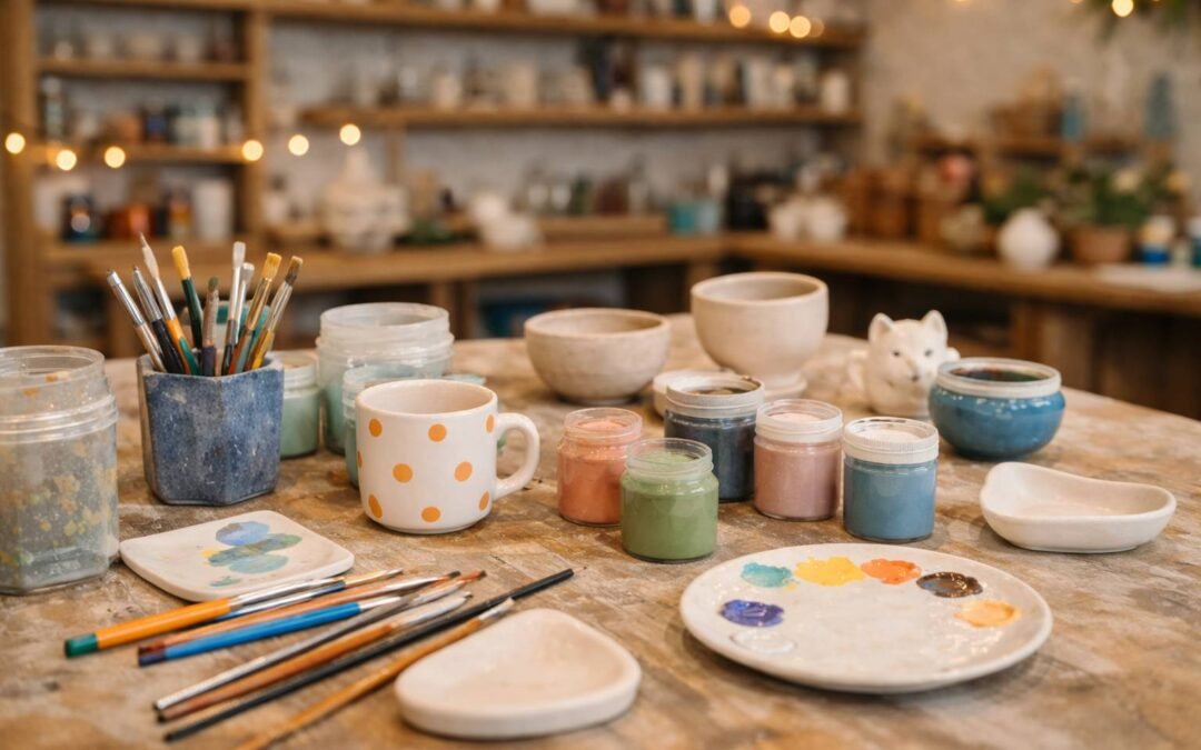 Pintar cerámica en Las Rozas de Madrid: un plan creativo para desconectar