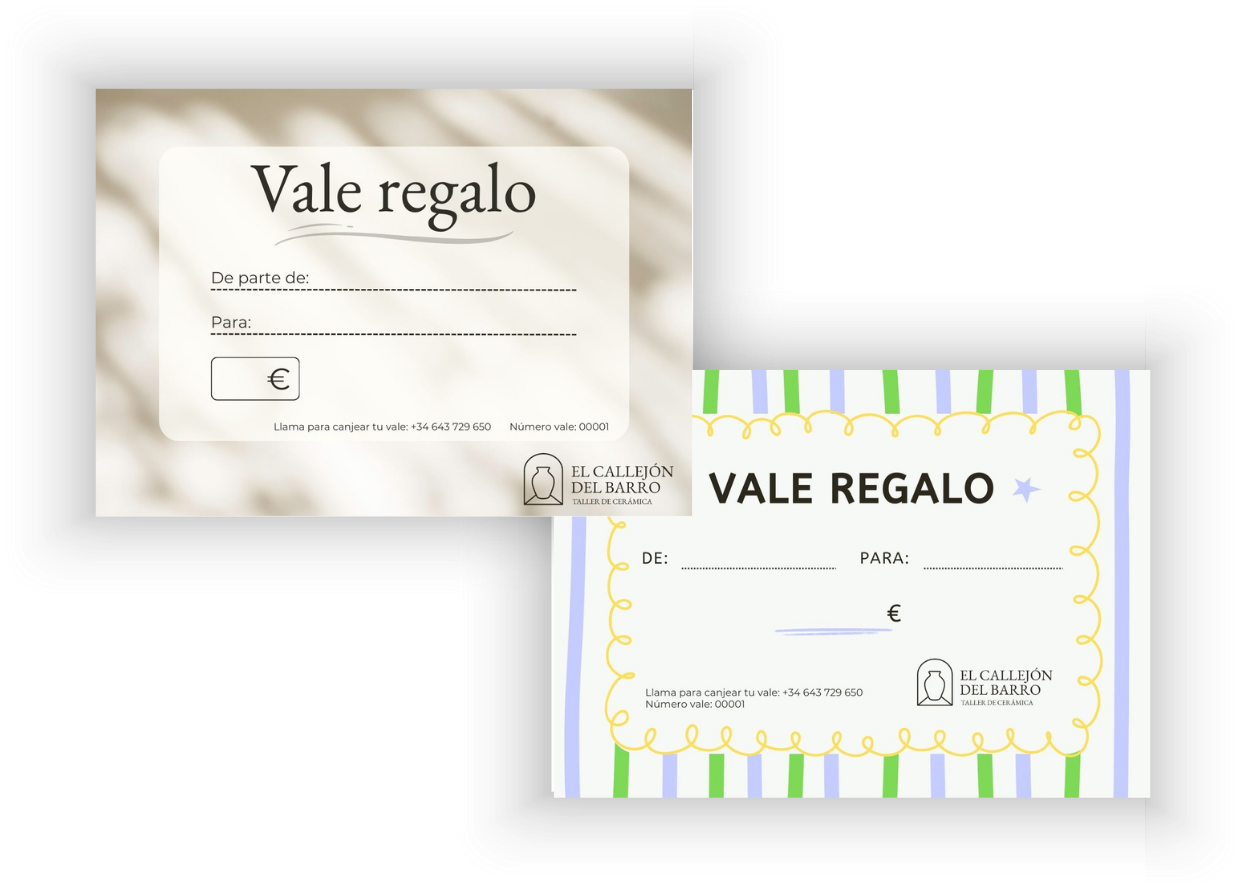 Tarjetas regalo